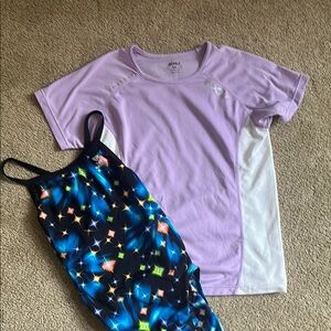 MUST GO! Women’s Tri Lot- swim suit and running shirt